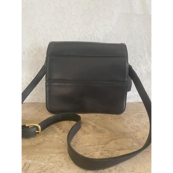 Vtg COach TRibeca SHouLder BAg. BUcket, DUffle black COloR 9092 - Picture 1 of 9